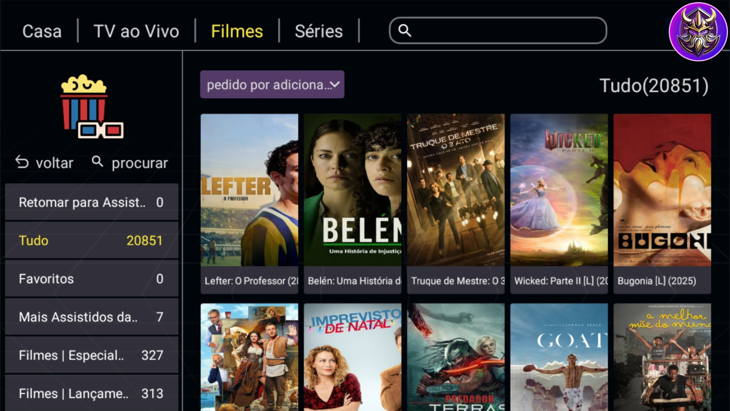 Mais de 20.000 Filmes